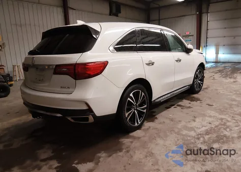 2018 Acura Mdx Technology Package Acurawatch Plus Pkg z USA, uszkodzony, nr VIN 5J8YD4H57JL022447